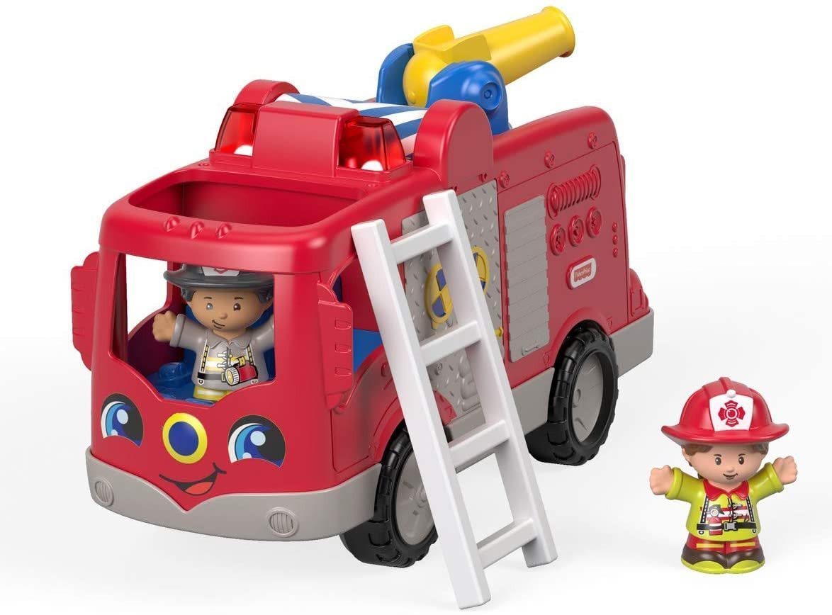 Fisher price little 2024 people fire truck