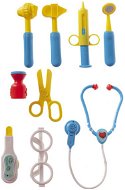 Teddies Set of Doctor, Plastic,  with Stethoscope in a Case on Wheels - Kids Doctor Briefcase