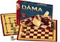Checkers + Mill Wooden Stones Board Game - Board Game