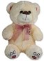 Teddybär mit Schleife beige - 40 cm - Kuscheltier