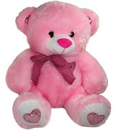 Medveď noštek Ružový – 40 cm - Plyšová hračka