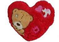 Srdce s medvedíkom 16 × 20 cm - Vankúš