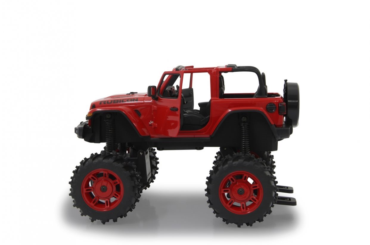 Jamara Jeep Wrangler JL 1 14 Big Wheel mit zu offnenden Turen rot 2 4 GHz B Ferngesteuertes Auto alza