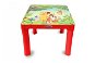 Jamara Dětský stůl s divokými zvířaty červený - Dětský stůl