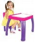 Jamara Set stůl se židlí - Lets Study růžový - Dětský stůl