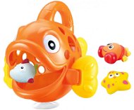 Jamara Bath Toy Collector Hungry Fish orange - Hračka na kočík