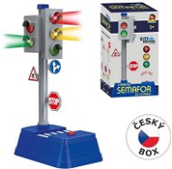 Set of Traffic Lights with Signs, 24x14cm - Expansion for Cars, Trains, Models