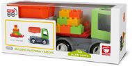 Efko Multigo 1 + 2 Building board + Cubes - Toy Car