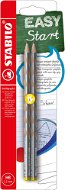 STABILO EASYgraph S Metallic Edition L HB Silver, 2 pcs Blister - Pencil