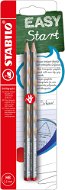 STABILO EASYgraph S metallic Edition R HB Silber - 2St Packung - Bleistift