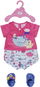 BABY born Pyjama und Hausschuhe - 43 cm - Puppenkleidung