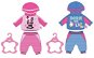 BABY born Tepláková súprava, 2 druhy, 43 cm (NOSNÁ POLOŽKA) - Oblečenie pre bábiky