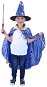 Dětský kouzelnický modrý plášť s hvězdami a klobouk - čarodějnice - Doplněk ke kostýmu