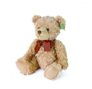 Rappa plyšový medveď retro s mašľou 30 cm Eco-friendly - Plyšová hračka