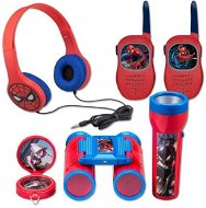 Set Spiderman - Radios, Headphones, Flashlight, Compass - Interactive Toy