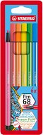 STABILO Pen 68 neon 6 db tok - Filctoll