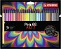 Fixy STABILO Pen 68 kartonové pouzdro ARTY 30 barev - Fixy