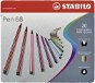 STABILO Pen 68 in der Metallbox - 20 Farben - Filzstifte
