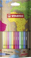 STABILO Pen 68 Mini mySTABILO Design 12 pcs Set - Felt Tip Pens