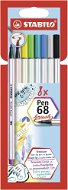 STABILO Pen 68 Brush 8 pcs Case - Felt Tip Pens