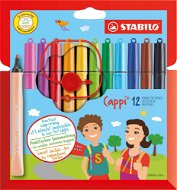 STABILO Cappi 12 pcs Case - Felt Tip Pens