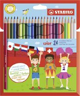 STABILO Colour 24 pcs Cardboard Case + Neon Colours - Coloured Pencils