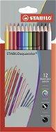 STABILOaquacolour 12 pcs Premium Cardboard Case - Coloured Pencils