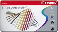 STABILOaquacolor 12 ks kovové puzdro - Pastelky