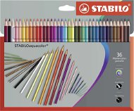 STABILOaquacolour 36 pcs Premium Cardboard Case - Coloured Pencils