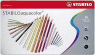 STABILOaquacolor 36 ks kovové puzdro - Pastelky