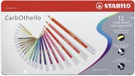 STABILO CarbOthello 12 pcs Metal Case - Coloured Pencils