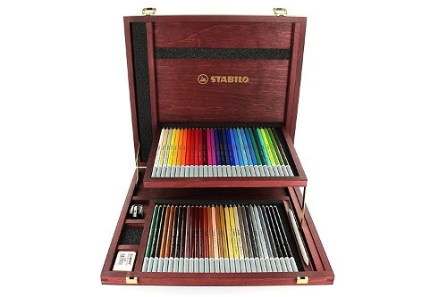 STABILO CarbOthello Metal Box Colored Pencils, 48pcs.