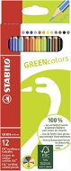 STABILO GREENcolors 12 ks puzdro - Pastelky