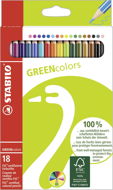 STABILO GREENcolors 18 Stück Packung - Buntstifte