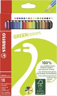 STABILO GREENcolours 18 pcs Case - Coloured Pencils