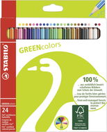 STABILO GREENcolours 24 pcs Case - Coloured Pencils