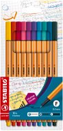 STABILO point 88, 10 ks, puzdro, špeciálne farby - Linery