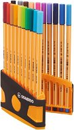 STABILO Point 88 ColorParade Anthrazit/Orange 20 Stück - Liner