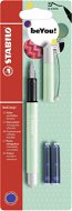 STABILO beCrazy! fountain pen pastel mint / white + 2 refills - Fountain Pen
