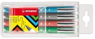 STABILO worker + colourful 4 pcs case 4 colours - Roller