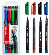 STABILO OHPen Universal Permanent S, 4 pcs Case - Markers