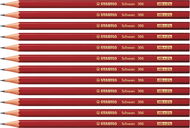 STABILO Schwan, Red HB 12 pcs - Pencil