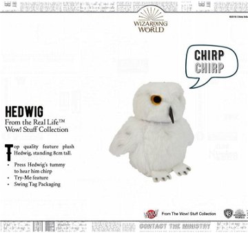 WOW! Stuff Collection Harry Potter Hedwig - Feature Plush with Sounds