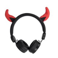 Wired Headphones Forever AMH-100 Devil 3.5mm Mini Jack with Magnetic Elements Black - Headphones