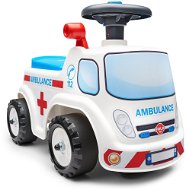 Falk Ambulance Balance Bike with an Opening Seat and a Horn on the Steering Wheel - Balance Bike