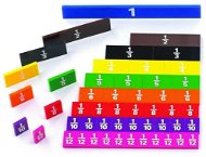 Colored Fractions in Rows - Educational Set