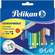 Pelikan Colorella na textil 12 farieb - Fixky