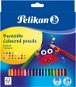 Pelikan Triangular Thin 24 Colours - Coloured Pencils