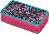 Pencil Case Full Pencil Case Girls 2 Storey, Star - Penál