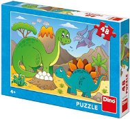 Dino Dinosaurs 48 puzzles - Jigsaw